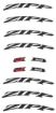 Изображение ZIPP decals for wheels black or white matt